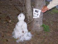 Ready's snowman.